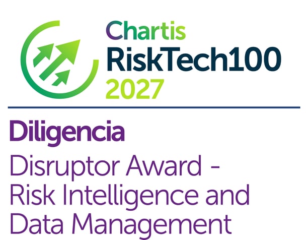 Chartis_RiskTech100 2027_Diligencia Disruptor Award